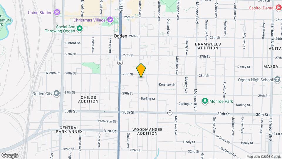 2816 Adams Ave Map and Location Details