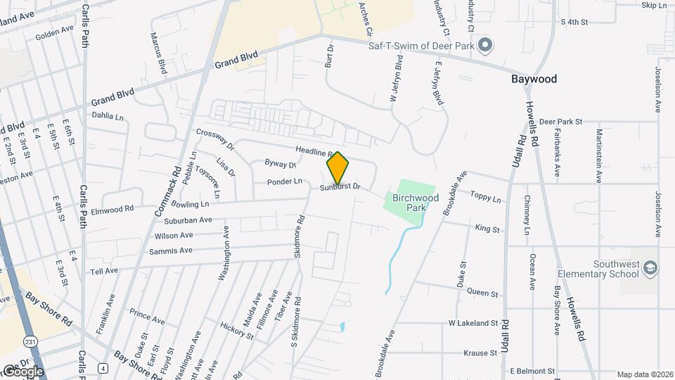 22 Sunburst Dr Mapa y Detalles de la Ubicación