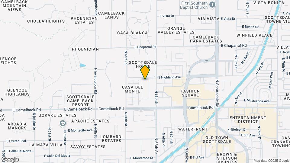4630 N 68th St Map and Location Details