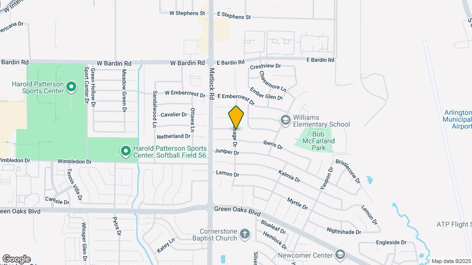 5003 Osage Dr Map and Location Details