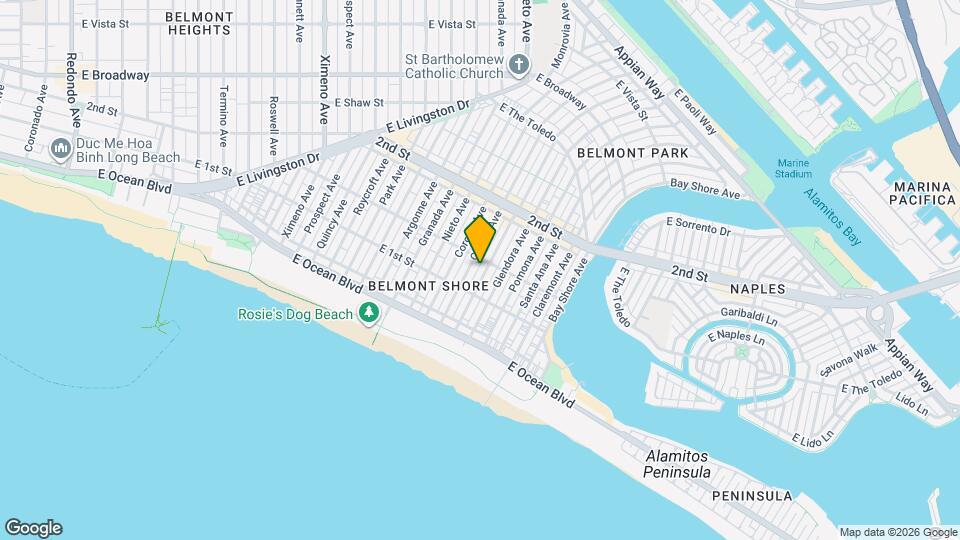 125 La Verne Ave Mapa y Detalles de la Ubicación
