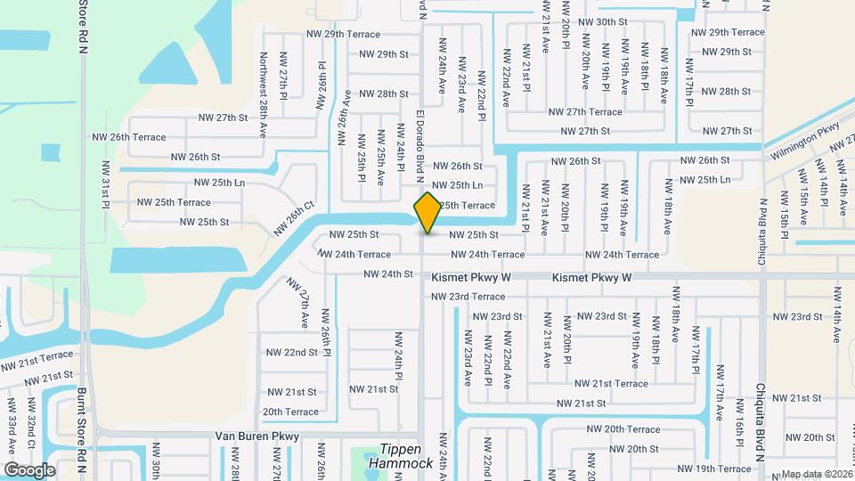 2324 NW 25th St Map and Location Details