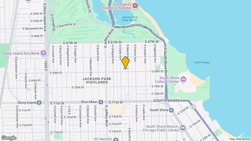 2116 East 69th Street, Unit #3 Mapa y Detalles de la Ubicación