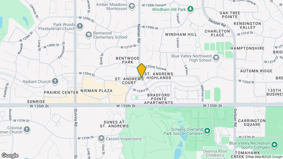 13246 Reeder St Map and Location Details