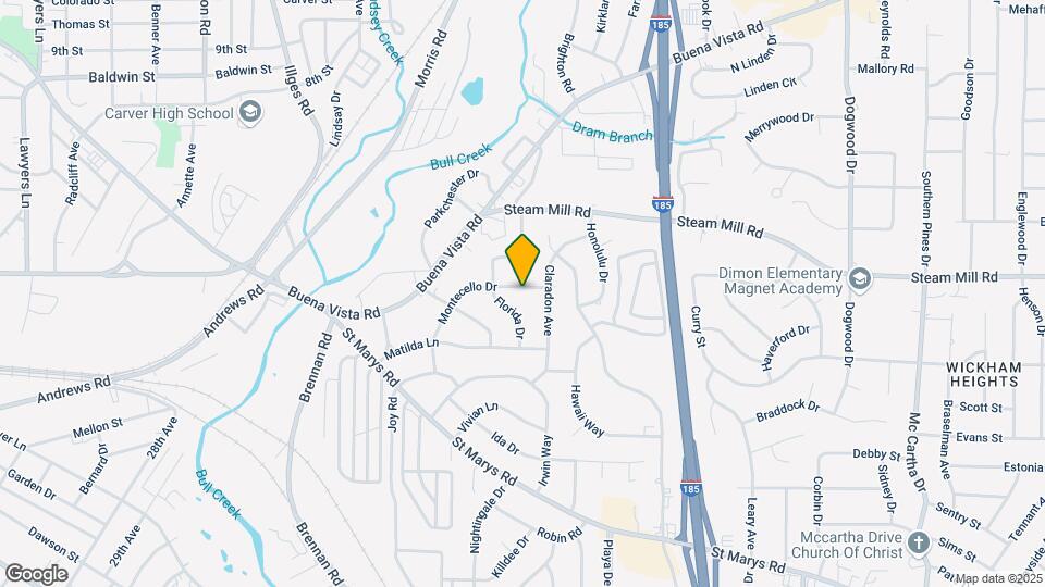 3526 Montecello Dr Map and Location Details