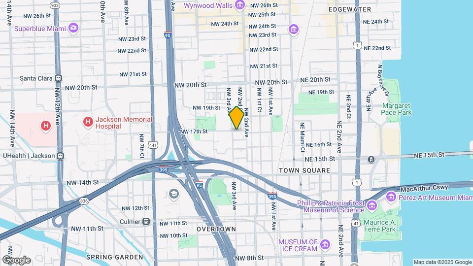 240 NW 17th St Map and Location Details