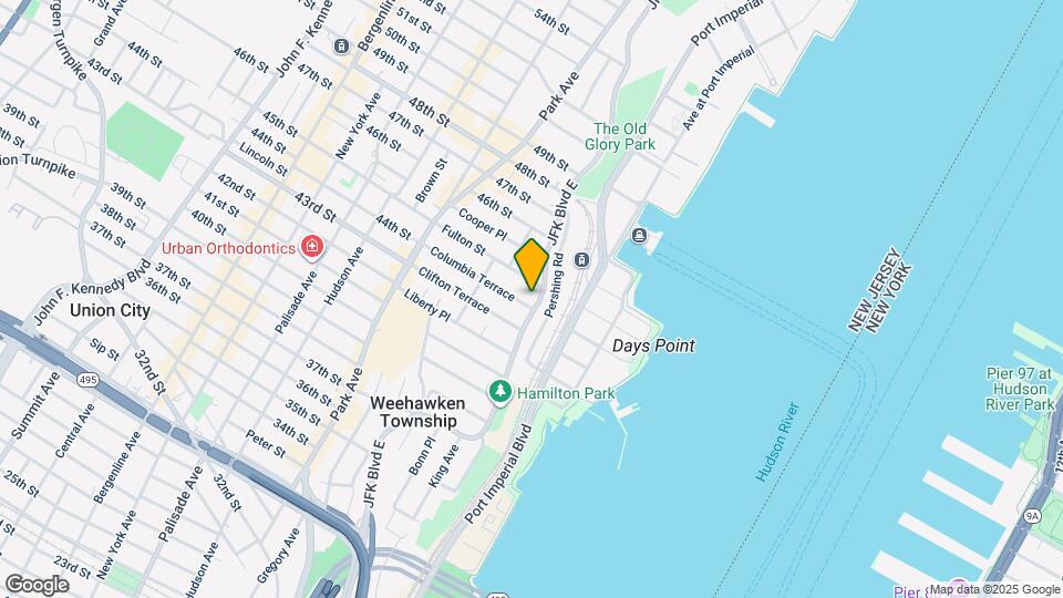 883 JFK Blvd E Map and Location Details