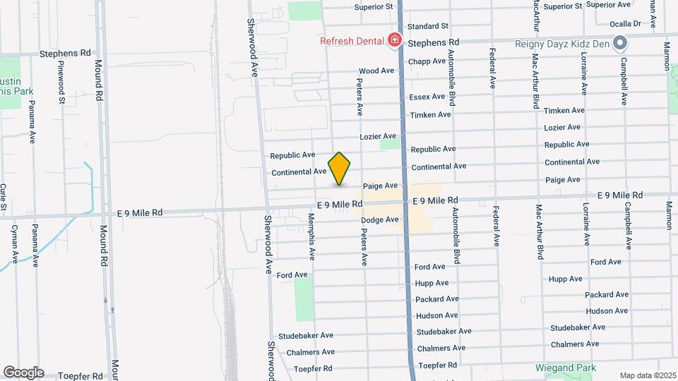 7220 Paige Ave Map and Location Details