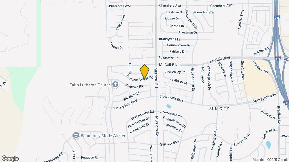 25869 Sandy Lodge Rd Map and Location Details