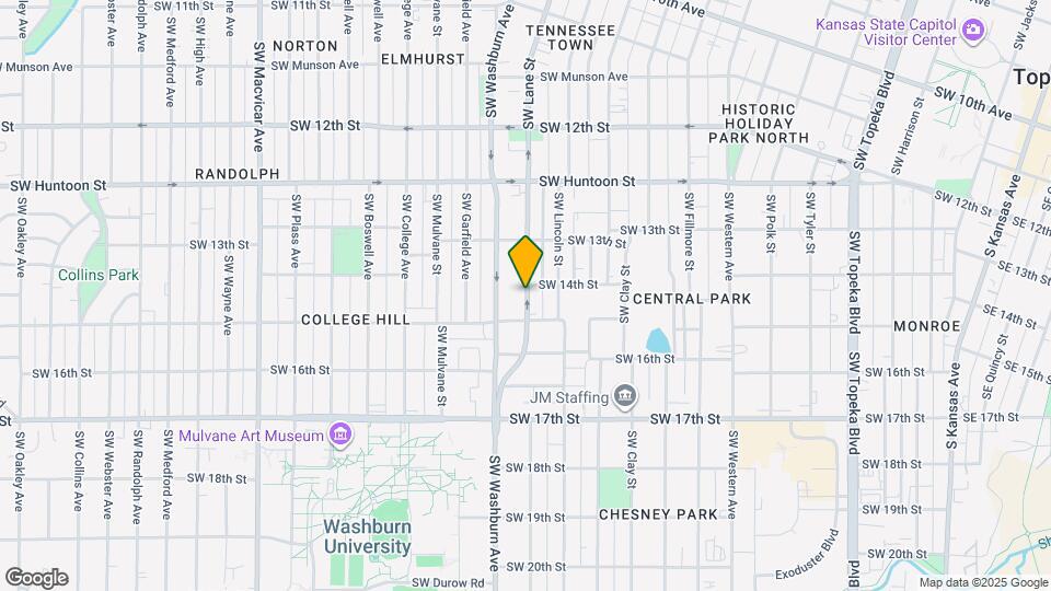 1419 SW Lane St Map and Location Details