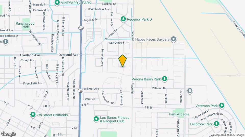 319 Las Palmas St Map and Location Details