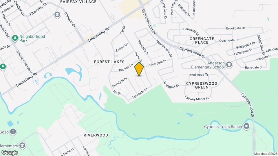 22211 Moss Falls Ln Map and Location Details