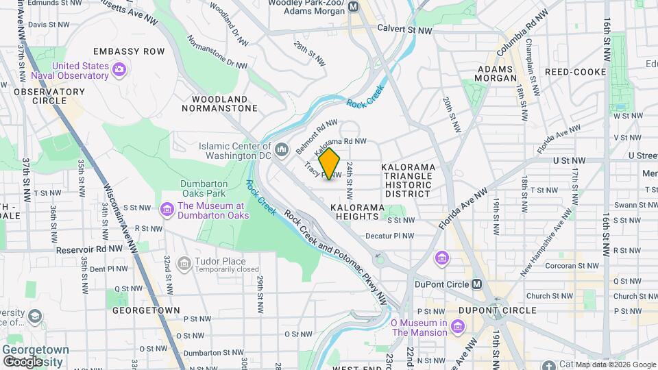 2425 California St NW Map and Location Details