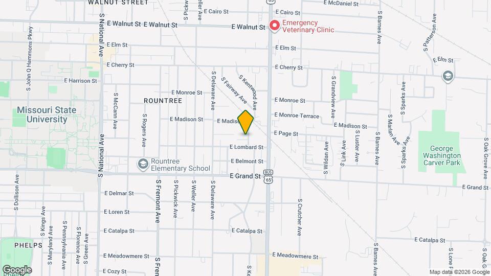 837 S Kentwood Ave Map and Location Details