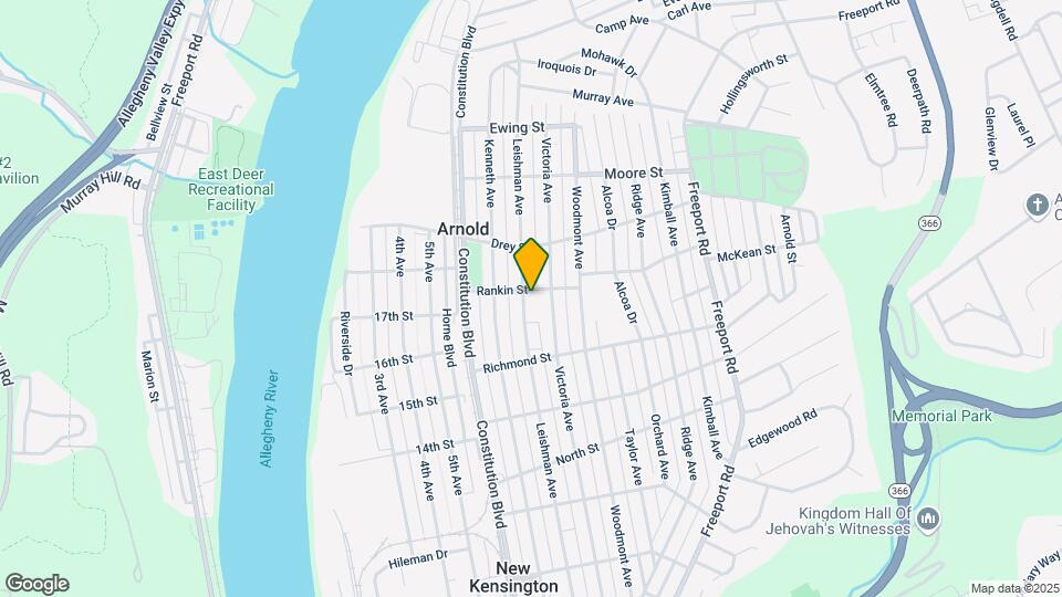 1744 Leishman Ave Mapa y Detalles de la Ubicación