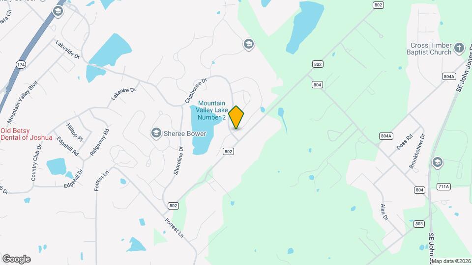 2629 Streamside Dr Mapa y Detalles de la Ubicación