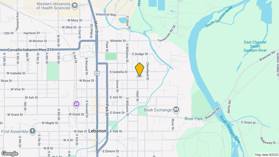 415 E Rose St Map and Location Details