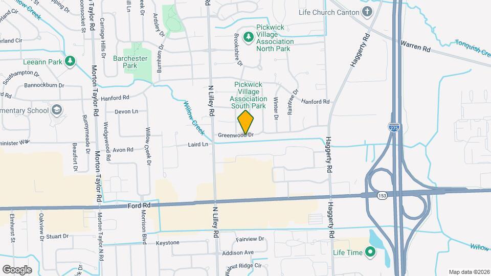 42091 Greenwood Dr Map and Location Details