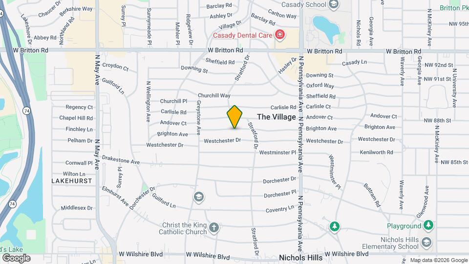 1832 Brighton Ave Map and Location Details