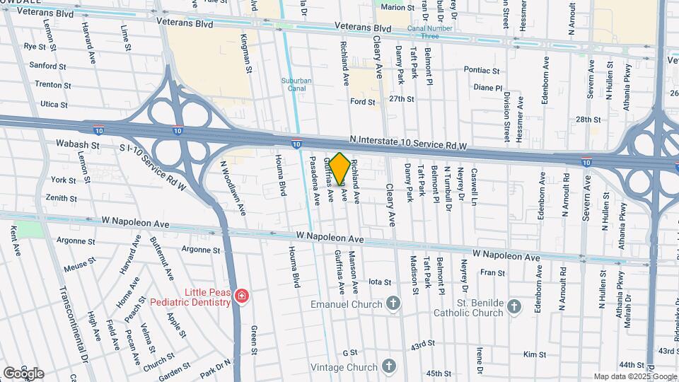2316 Manson Ave Map and Location Details