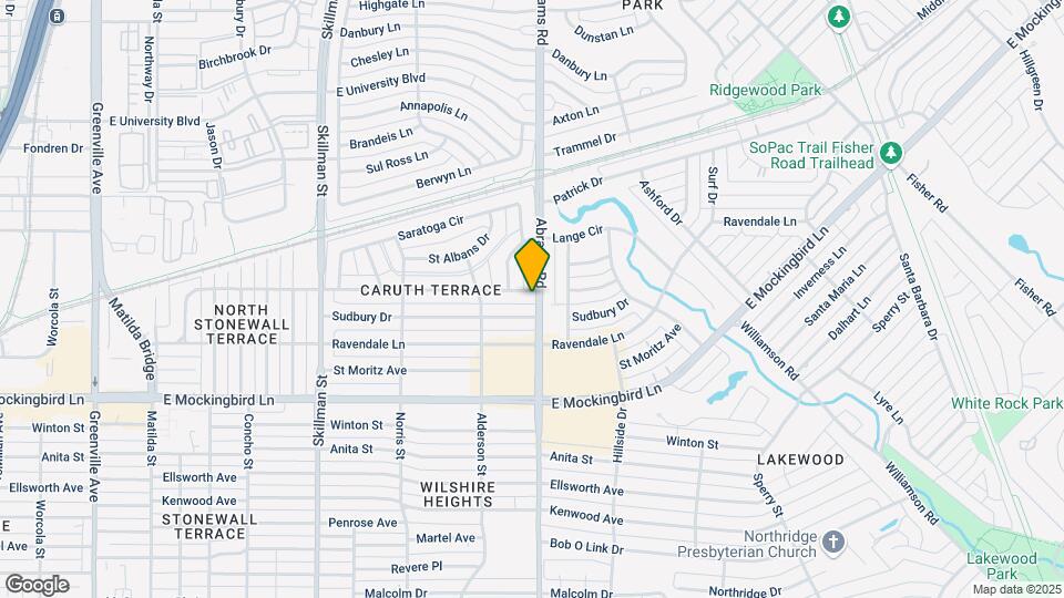 6356 Woodcrest Ln Map and Location Details