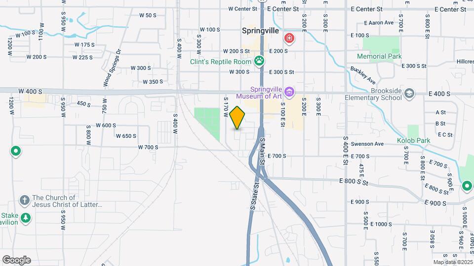618 S 100 W, Unit 103 Map and Location Details