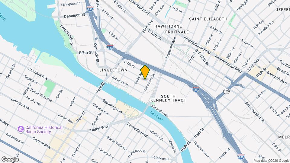 3035 Chapman St, Unit #1 Mapa y Detalles de la Ubicación