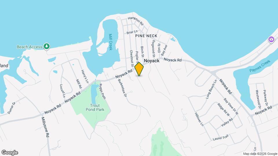 3368 Noyack Rd Map and Location Details