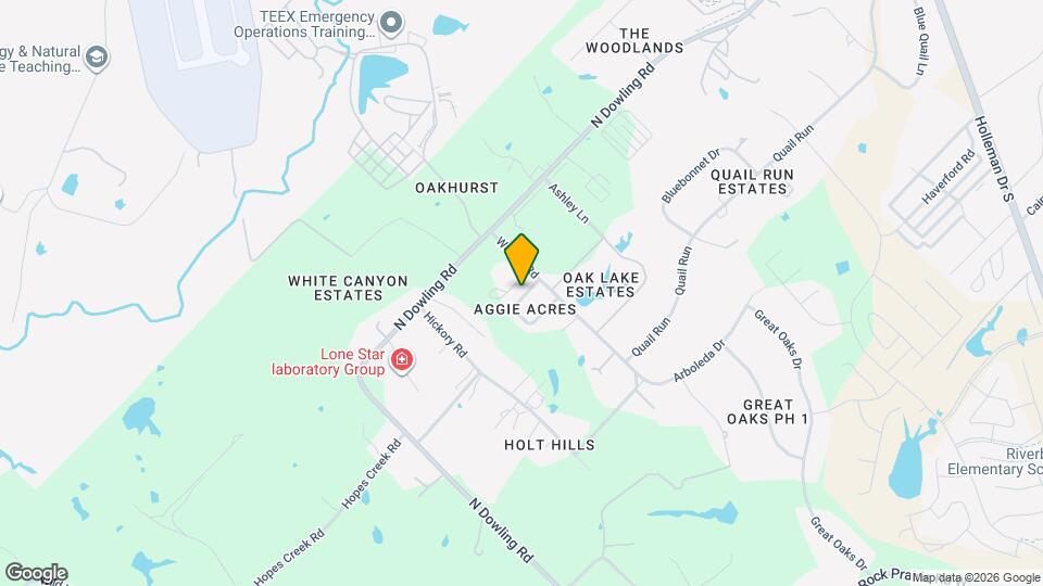 4414 Reveille Rd Map and Location Details