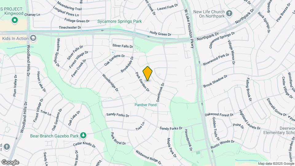 3758 Glade Forest Dr Map and Location Details