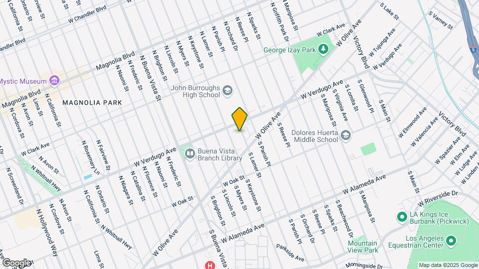 131 N Lamer St Mapa y Detalles de la Ubicación
