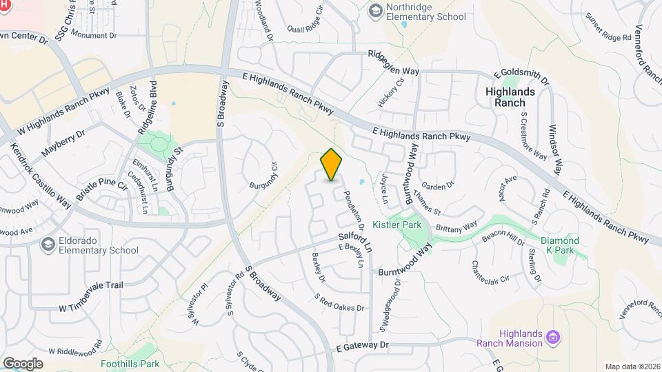 475 E Chiswick Cir Map and Location Details