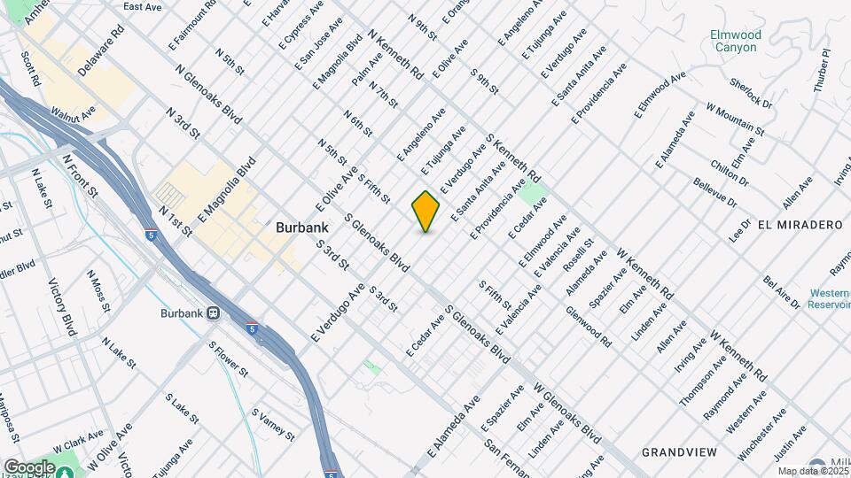501 East Santa Anita Map and Location Details