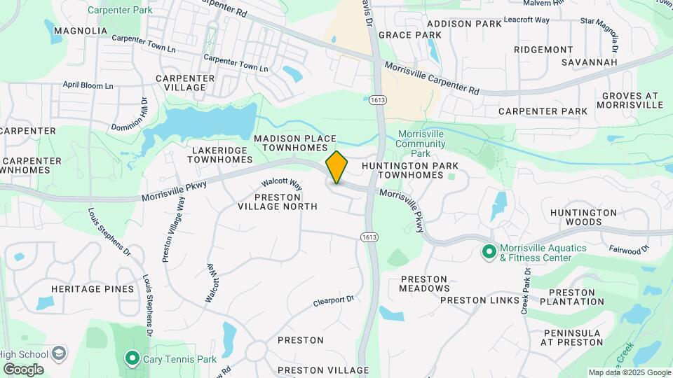 1131 Kingston Grove Dr Map and Location Details