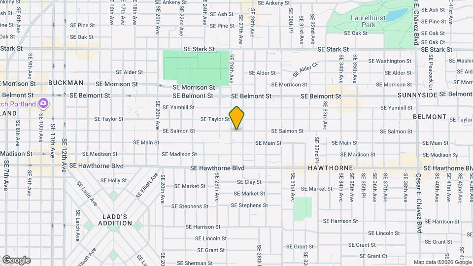 1135 SE 27th Ave Map and Location Details