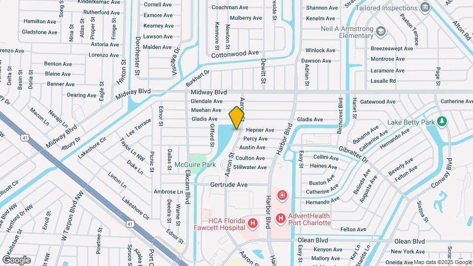 2217 Aaron St Mapa y Detalles de la Ubicación