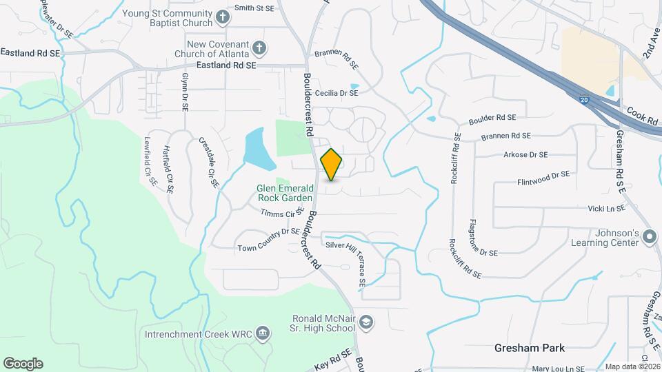 2606 Foxhall Way Mapa y Detalles de la Ubicación