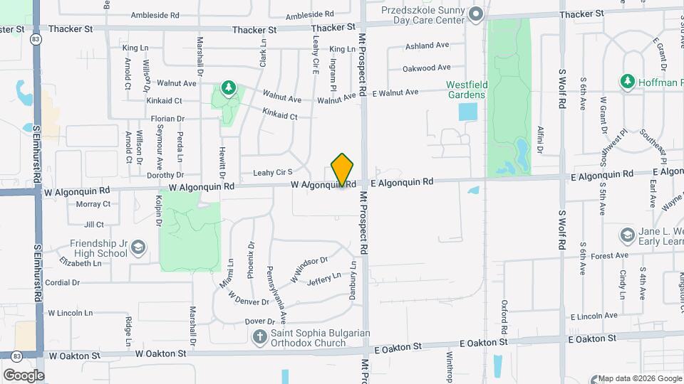 23 W Algonquin Rd Map and Location Details