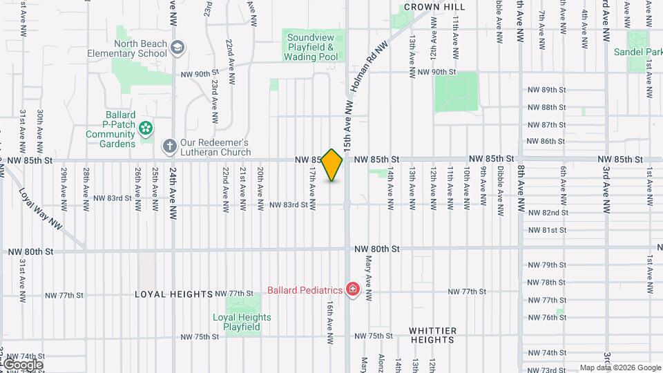 8326 C 16th Ave NW Map and Location Details