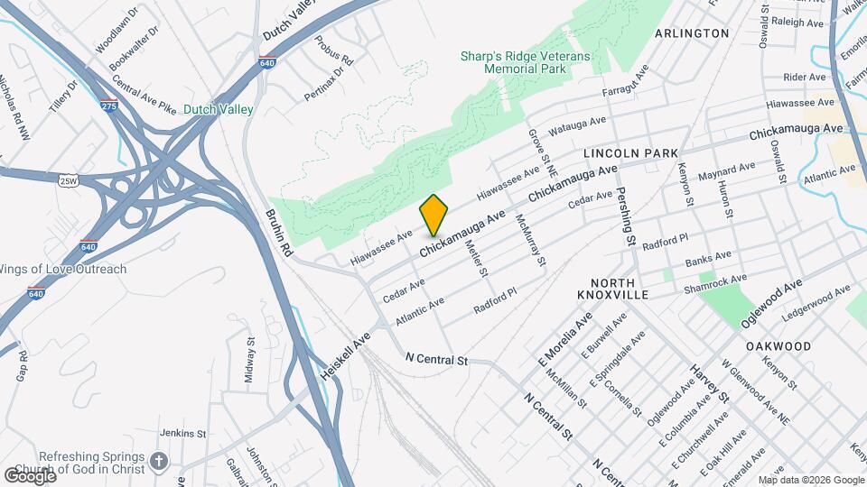 227 Chickamauga Ave Map and Location Details