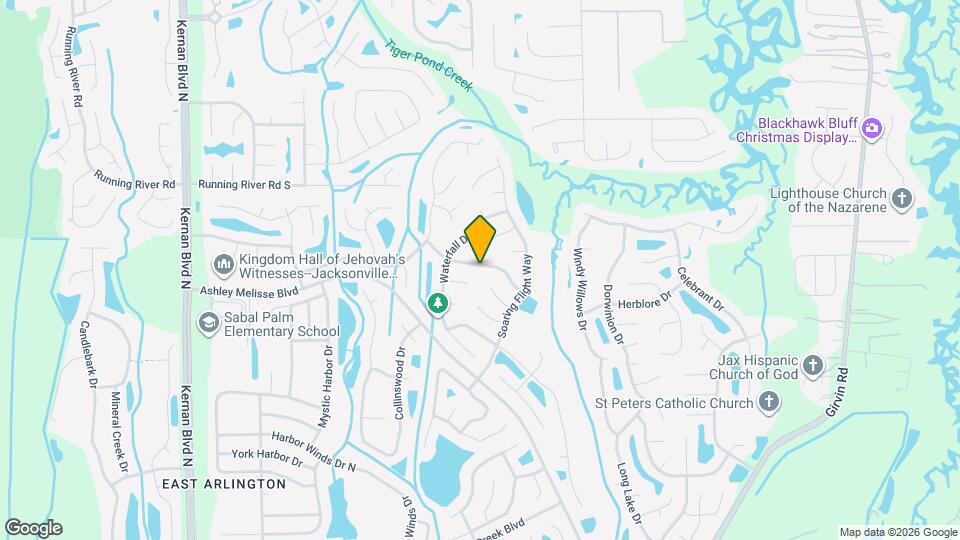 12348 Soaring Flight Dr Map and Location Details