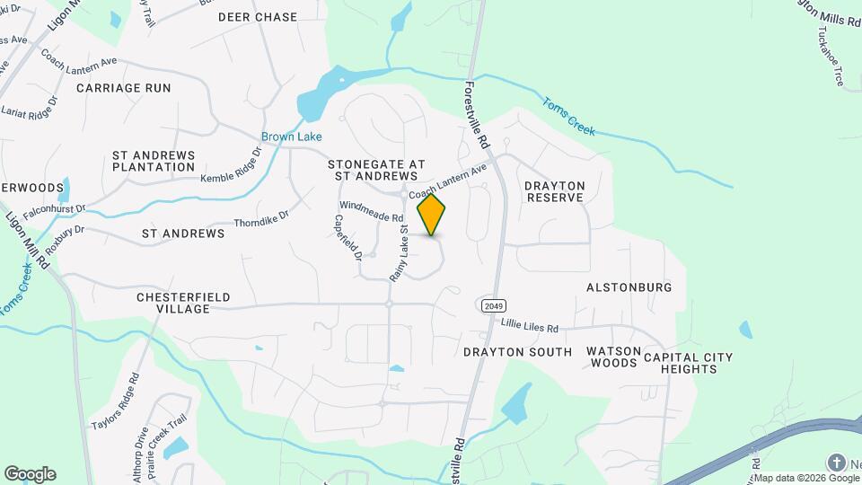 3620 Willow Stone Ln Mapa y Detalles de la Ubicación