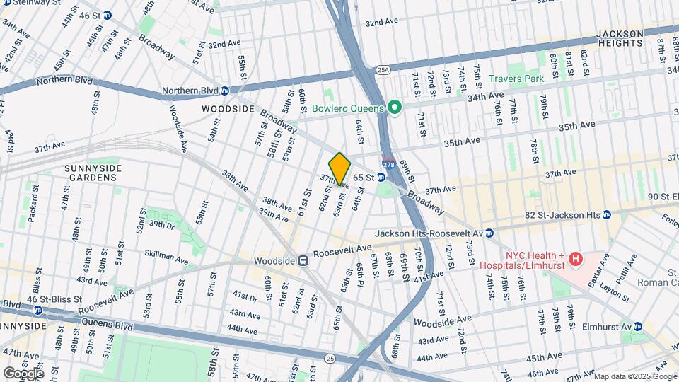3710 63rd St Mapa y Detalles de la Ubicación