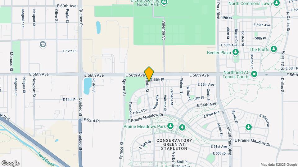 5524 Uinta St Mapa y Detalles de la Ubicación