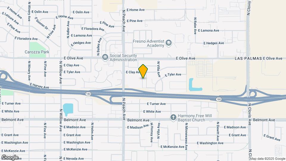 Clay Gardens Apartments Mapa y Detalles de la Ubicación