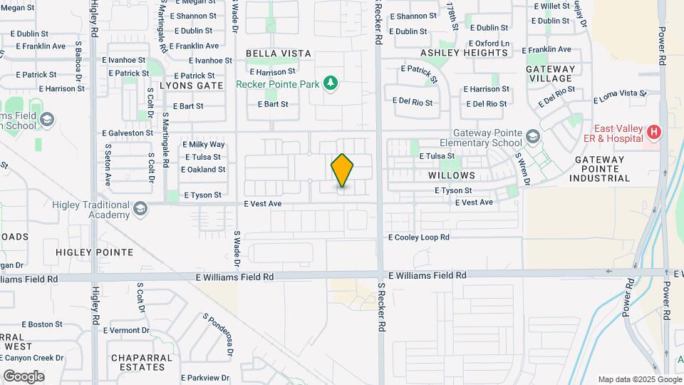 2171 S Wallrade Ln Map and Location Details