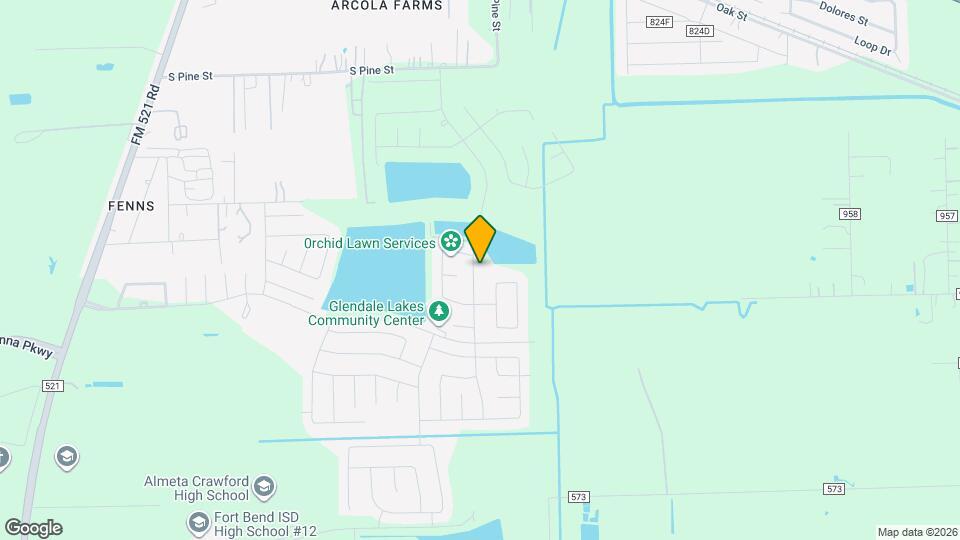 6823 Escondido Dr Map and Location Details