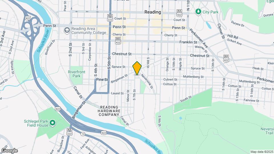 337 S 7th St Map and Location Details