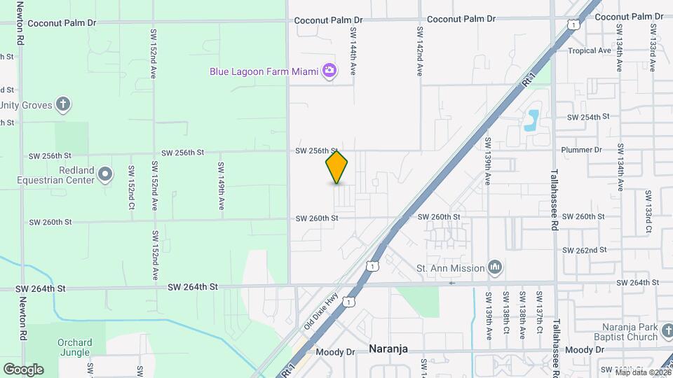 25823 SW 145th Ave Map and Location Details