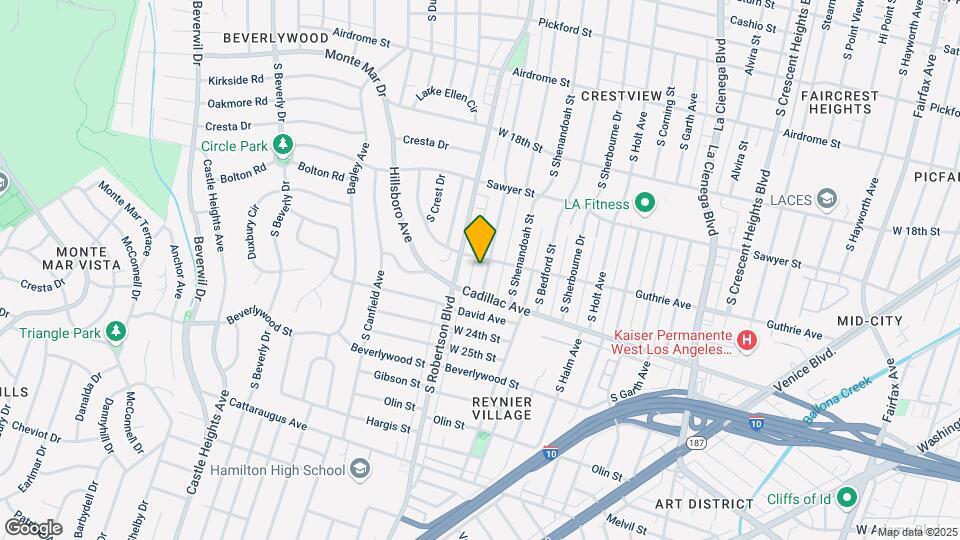 Preuss Road 2011-2015 Map and Location Details